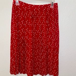 Red Polka Dot Skirt